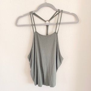 Olive Green Tank Top